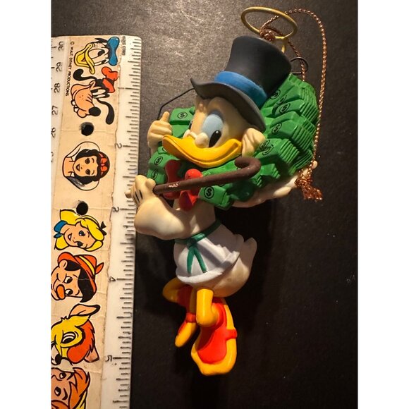Scrooge McDuck Money Wreath Christmas Ornament - Picture 5 of 5